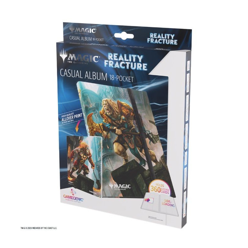 Álbum Gamegenic Mtg Reality Fracture Casual 18 Pocket Ajani | Accesorios | Gameria