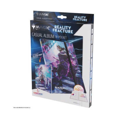 Álbum Gamegenic Mtg Reality Fracture Casual 18 Pocket Liliana